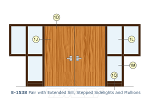 E1538 Door Frame Drawing