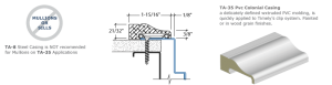 Timely Industries TA-35 Casing Information drawing